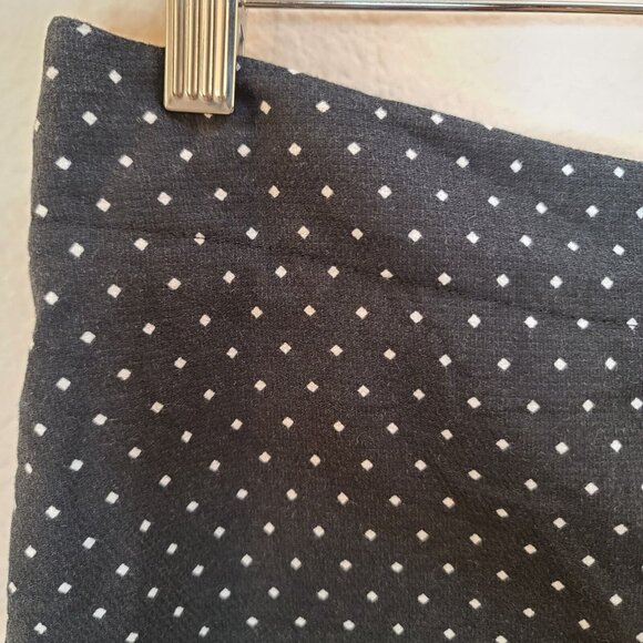 Rafaella Skirt Womens Size 10 Black White Diamond Print Pencil Career Office - Picture 4 of 12